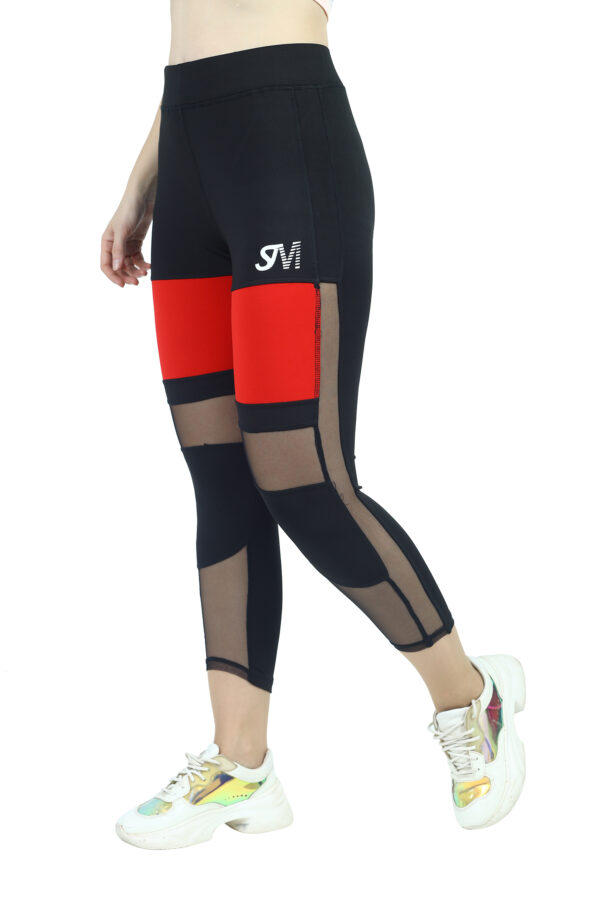 Women's Net Yoga Pants Black